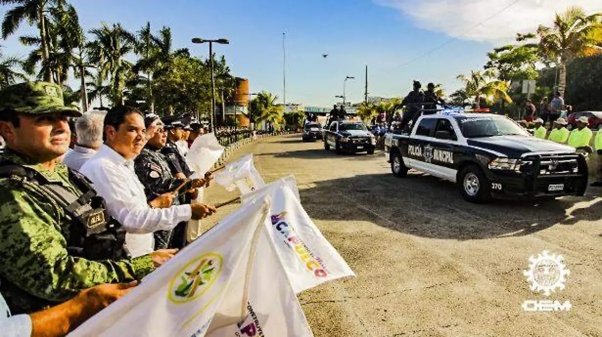 Acapulco - comienza operativo de seguridad para el verano 2018 en Acapulco